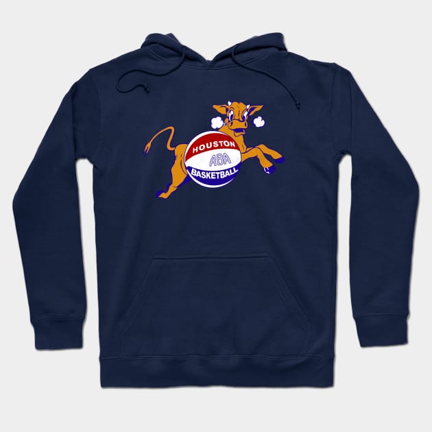 Defunct - Houston ABA Basketball 1969 Hoodie by LocalZonly